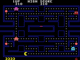 Super Pac-Man screenshot 2 for Colecovision